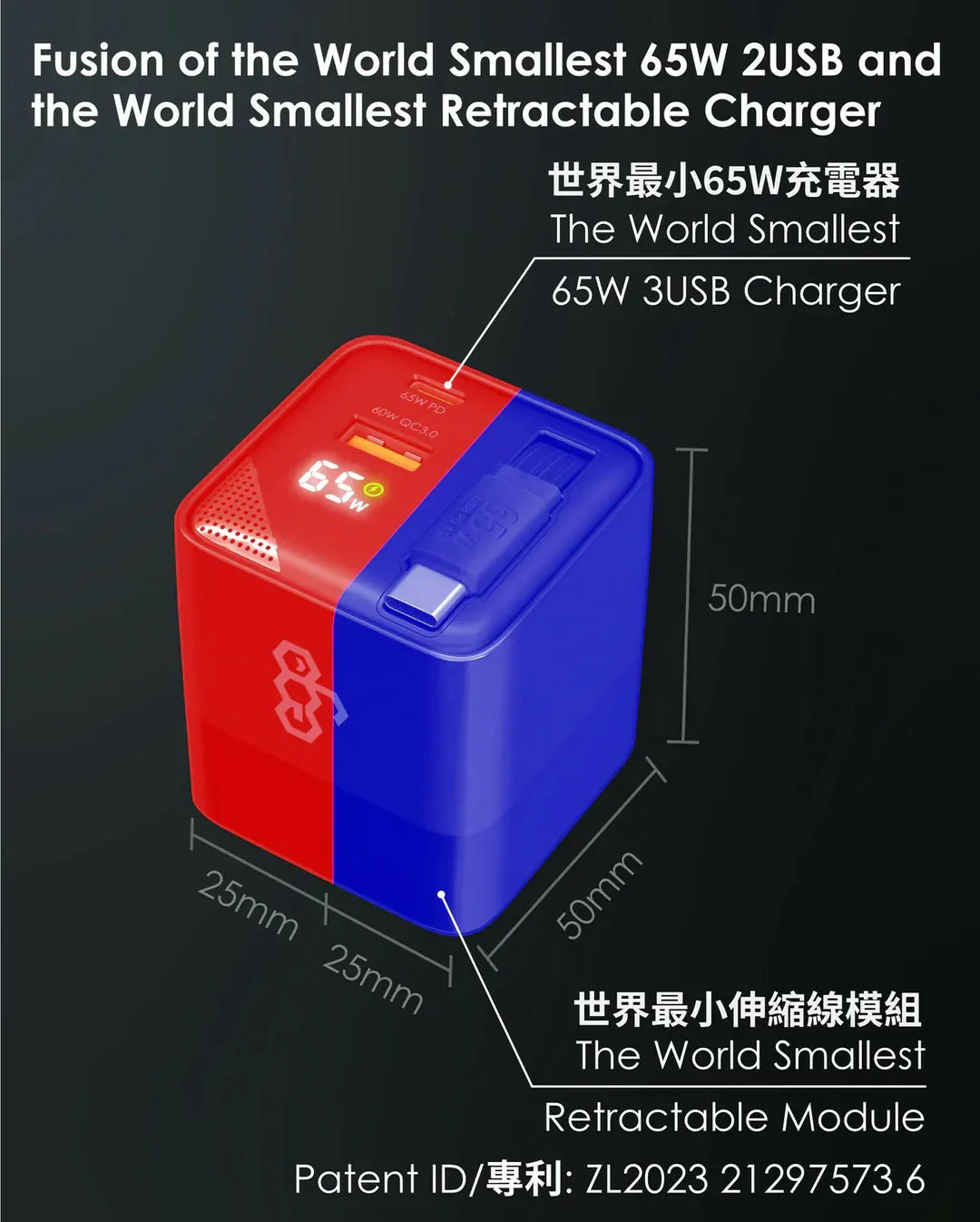 EGO 65W SUPERIOR GaN 4 充電器