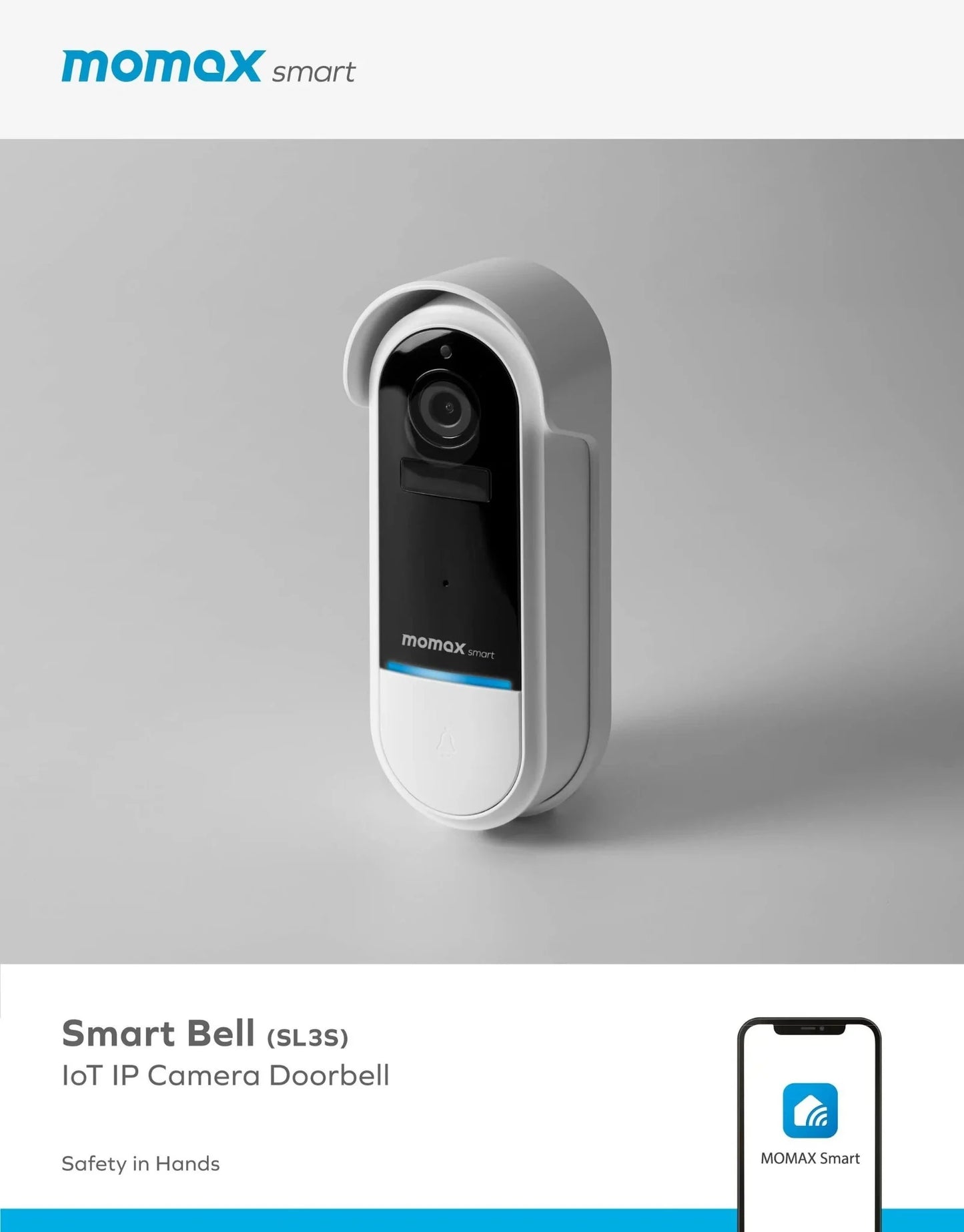 MOMAX Smart Bell IoT 智能視像門鈴 SL3SW