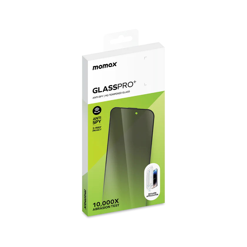 MOMAX GlassPro+ 全篇幅高清 防窺玻璃膜 PZAP23 | iPhone 15 | iPhone 15 Plus | iPhone 15 Pro