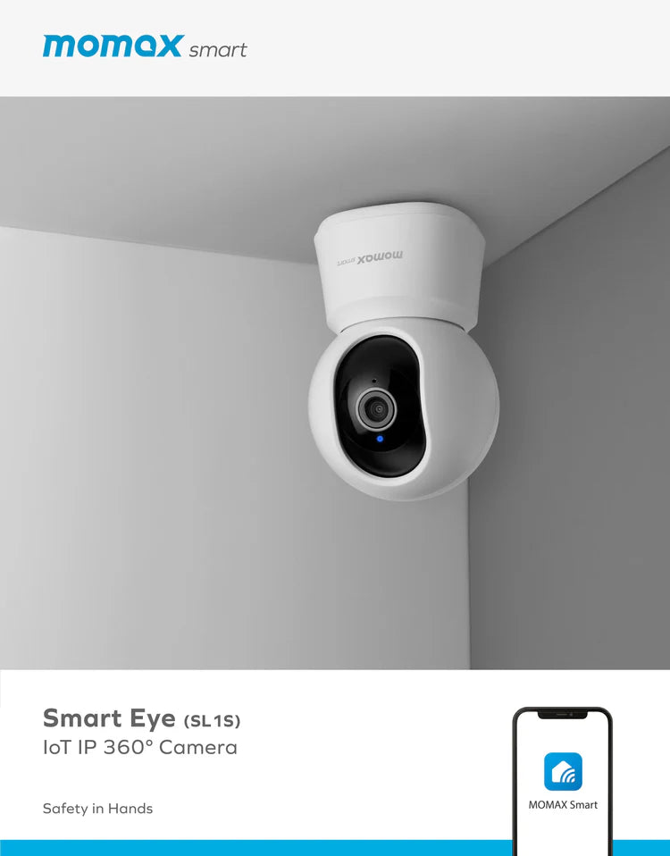 MOMAX Smart Eye IoT 全景智能網絡監視器 SL1SW